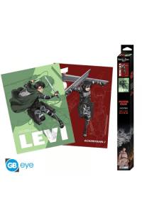 Attack On Titan – Set 2 Chibi Posters – Set 1 (52X38) X4 poklon proizvod