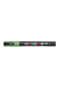 Marker Uni pc-3ml Posca glitter zeleni
