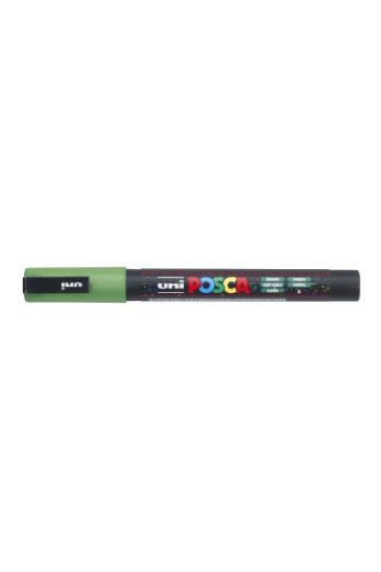 Marker Uni pc-3ml Posca glitter zeleni - slika proizvoda