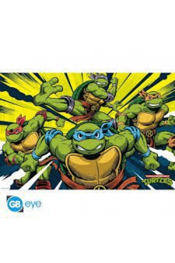 Tmnt - Poster Turtles In Action  (91.5X61) - slika proizvoda