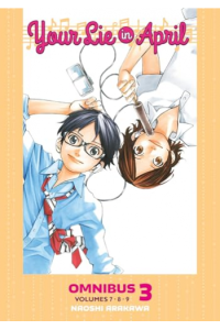 Your Lie in April Omnibus, Volume 3 (Manga) - naslovnica
