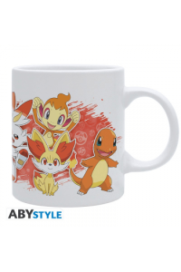 Pokemon - Mug - 320 Ml - Fire Starters White - Subli - Box - slika proizvoda