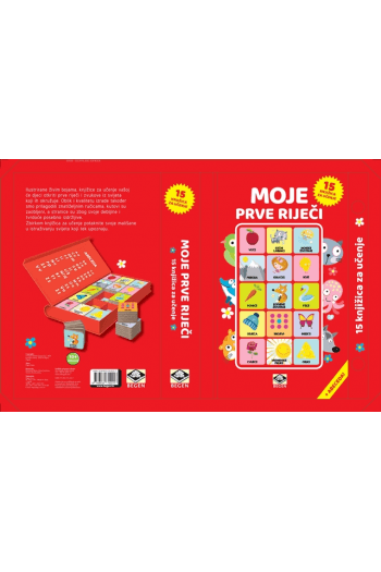 Moje prve riječi - 15 knjižica (Slikovnica) - naslovnica
