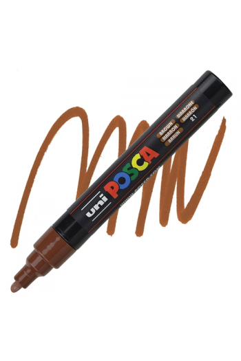 Marker Uni pc-5m Posca smeđi - slika proizvoda