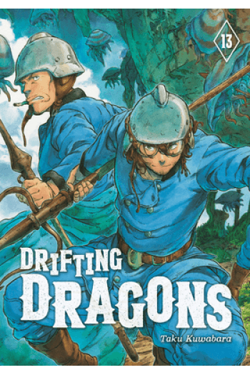 Drifting Dragons, Vol. 13 (Manga) - naslovnica