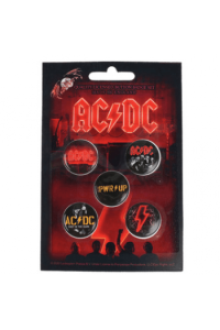 AC/DC Power Up - bedževi set