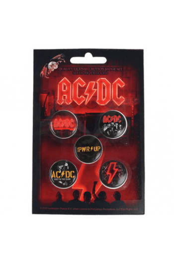 AC/DC Power Up - bedževi set - slika proizvoda