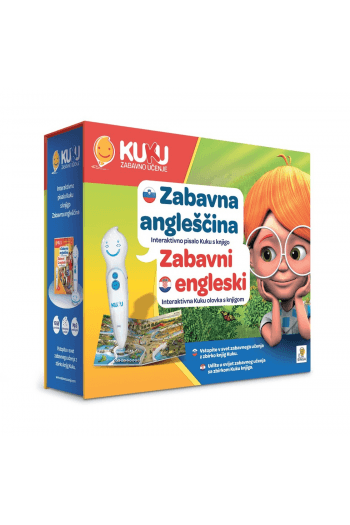 Kuku zabavno učenje: Set Zabavni engleski - naslovnica