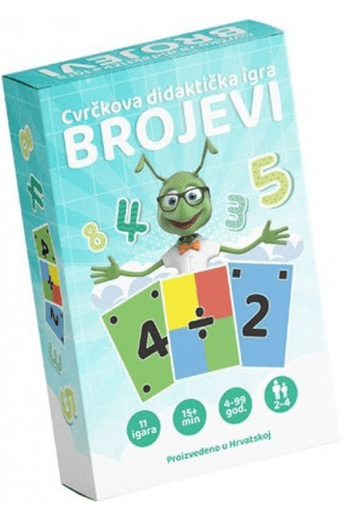 Cvrčkova didaktička igračka: Brojevi - naslovnica