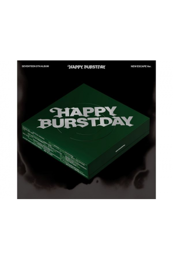 Seventeen - Seventeen 5Th Alb. Happy Burstday (New Escape Ver.) CD - omot