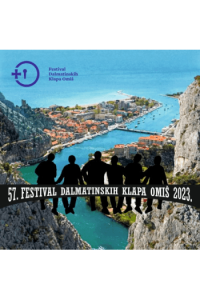 Razni izvođači - 57. Festival Dalmatinskih klapa Omiš 2023 CD - omot