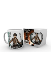 Attack On Titan - Mug - 320 ml - Eren Duo - Subli - Box - slika proizvoda