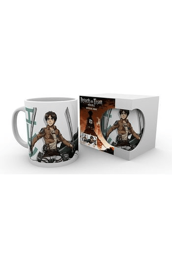 Attack On Titan - Mug - 320 ml - Eren Duo - Subli - Box - slika proizvoda