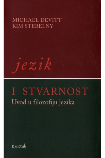 Jezik i stvarnost: Uvod u filozofiju jezika - naslovnica
