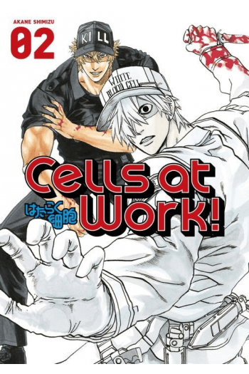 Cells at Work!, Vol. 02 (Manga) - naslovnica