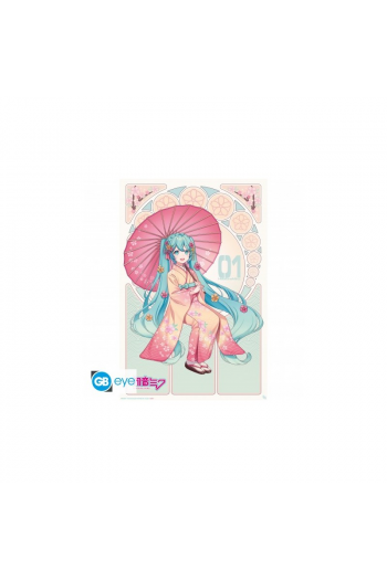 Hatsune Miku - Poster Maxi 91.51 - Sakura Kimono - slika proizvoda