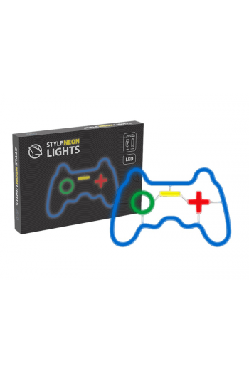 Manta Led Svjetleća Oznaka Gamepad, 26X17X2Cm, Multicolor Snl55Mt - slika proizvoda