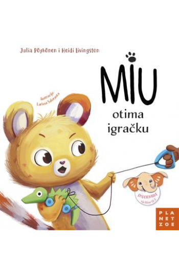 Miu otima igračku (Slikovnica) - naslovnica
