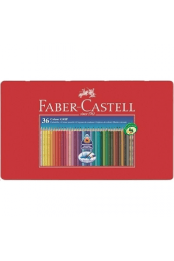 Boje drvene  36boja metalna kutija Grip 2001 Faber Castell 112435 ~ 1/3/21 - slika proizvoda