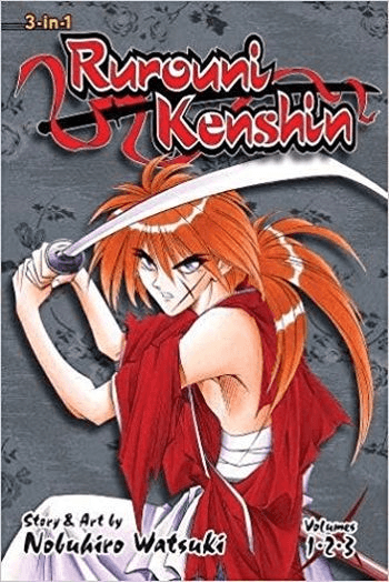 Rurouni Kenshin 3-In-1 Vol. 01 (Manga) - naslovnica