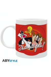 LOONEY TUNES - Mug - 320 ml - "Thats all folks"- subli - with box - slika proizvoda