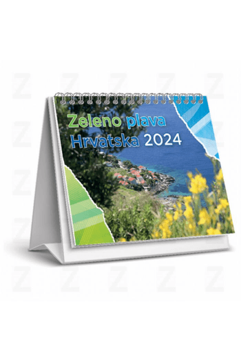 Kalendar S, Zeleno-plava Hrvatska - slika proizvoda