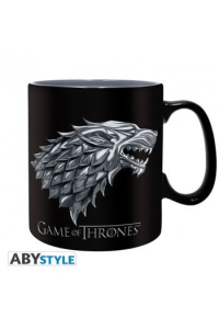 GAME OF THRONES - Mug - 460 ml - Stark/Winter is coming - with box