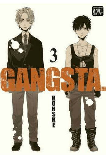 Gangsta., Vol. 3 (Manga) - naslovnica