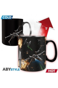 STAR WARS - Mug Heat Change - 460 ml - Space Battle - with box