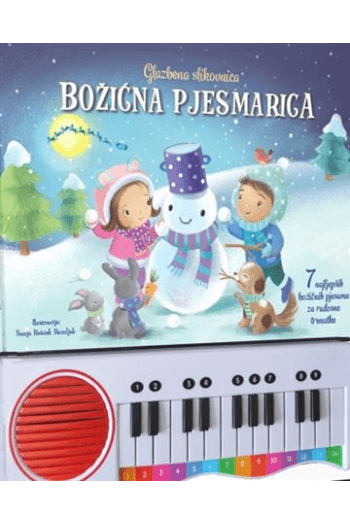 Glazbena slikovnica - Božićna pjesmarica - naslovnica
