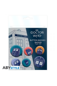 Doctor Who – Badge Pack – The Tardis - slika proizvoda