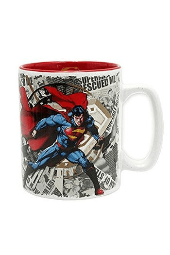 DC COMICS - Mug - 460 ml - Superman & logo - with box - slika proizvoda