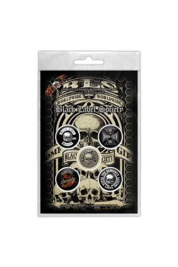 Black Label Society - Worldwide bedževi set - slika proizvoda