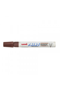 Marker Uni px-20 smeđi