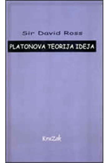 Platonova teorija ideja - naslovnica