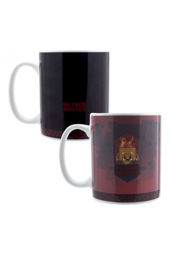 Paladone Minecraft Nether Heat Change Mug - slika proizvoda