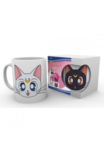 Sailor Moon - Mug - 320 ml - Luna & Artemis - Subli - Box - slika proizvoda