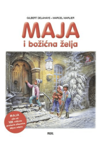 Maja i božićna želja - naslovnica