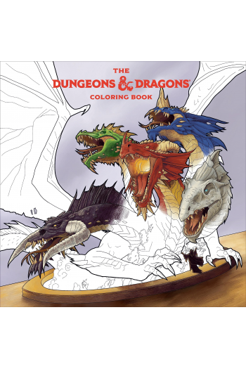 The Dungeons & Dragons Coloring Book - naslovnica