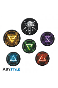 The Witcher - Badge Pack – Signs - slika proizvoda
