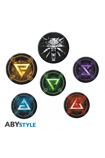 The Witcher - Badge Pack – Signs - slika proizvoda