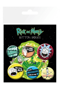 Rick And Morty - Badge Pack - Mix - slika proizvoda