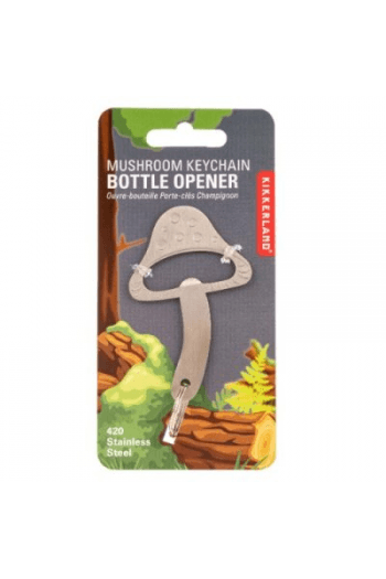 Mushroom Keychain Bottle Open. - slika proizvoda