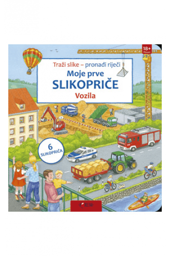 Moje prve slikopriče - Vozila - naslovnica