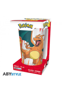 Pokemon - Large Glass Premium - 400ml - Charizard -