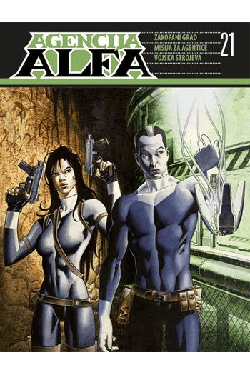 Agencija Alfa 21 - Knjiga 21 (Strip) - naslovnica