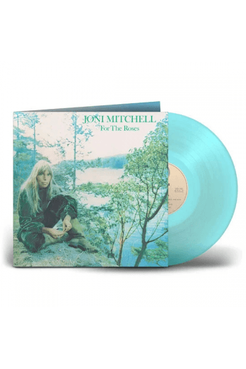 Joni Mitchell - For The Roses (Transparent Aqua Blue Vinyl edition) LP - omot