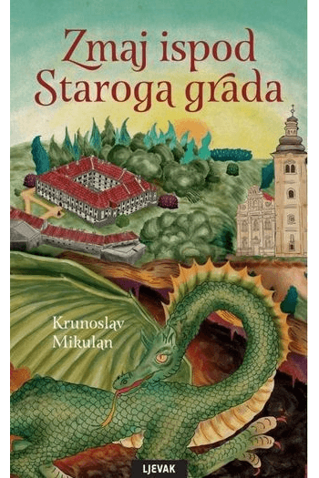 Zmaj ispod Starog grada - naslovnica