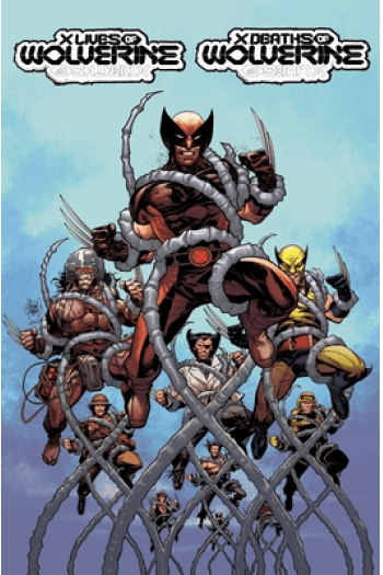 X Lives Of Wolverine/X Deaths Of Wolverine (Strip) - naslovnica