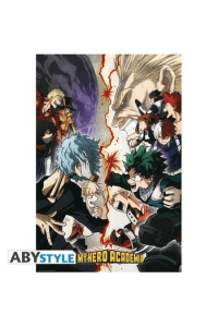 My Hero Academia Poster Heroes Vs. Villains (91.5x61cm) - slika proizvoda